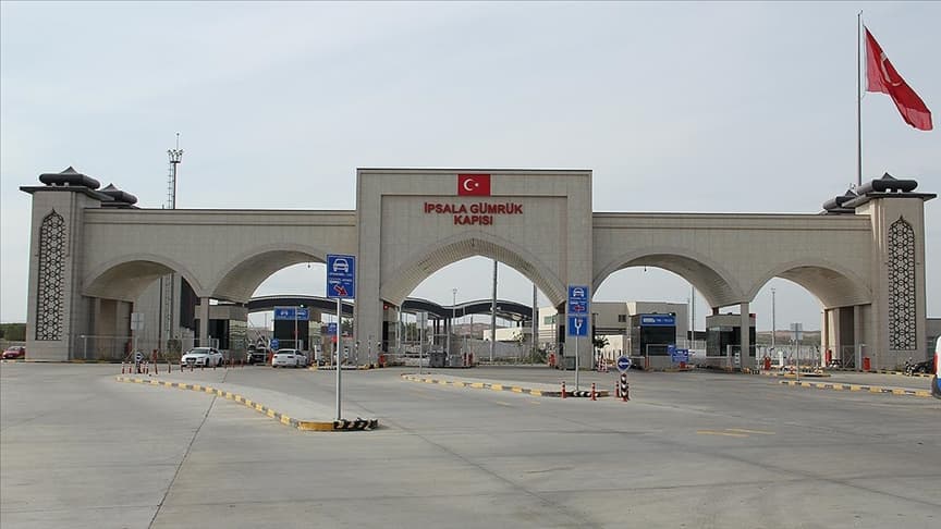 İpsala Sınır Kapısı anlık geçiş ve bekleme süresi