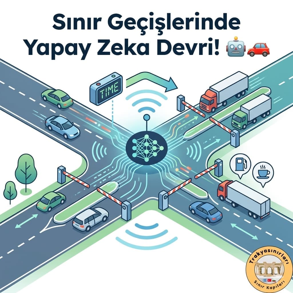 Sınır Geçişlerinde Yapay Zeka Devri! 🤖🚗
