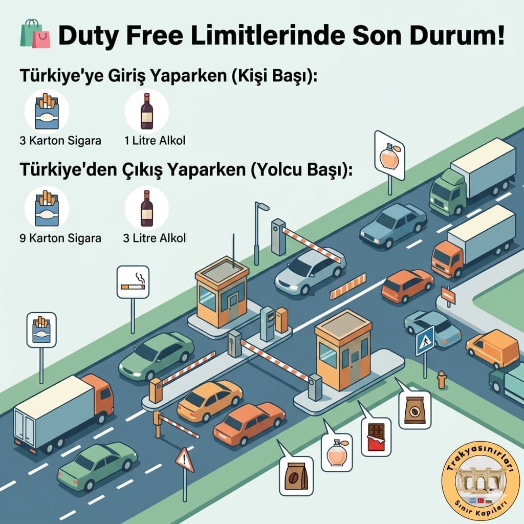 🛍️ Duty Free Limitlerinde Son Durum!