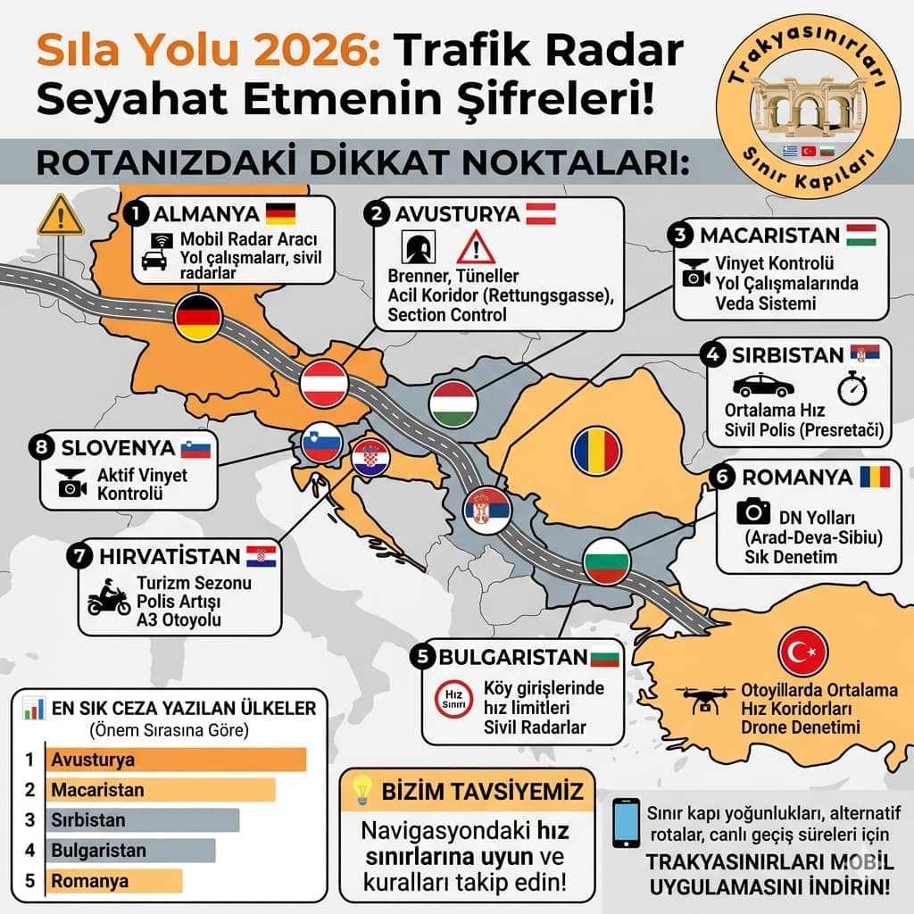 📸 Sıla Yolu’nda Ceza Yemeden Seyahat Etmenin Şifreleri! 🚗💨