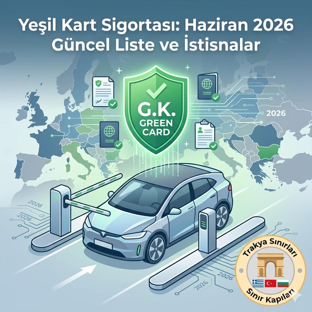 🚗 Yeşil Kart Sigortası: Haziran 2026 Güncel Liste ve İstisnalar