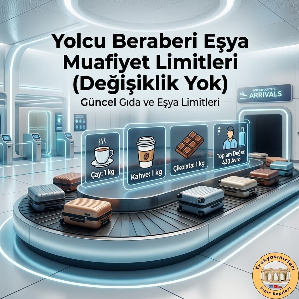📸 Yurtdışı Girişlerinde Gümrük Muafiyet Limitleri Değişti mi? 👇