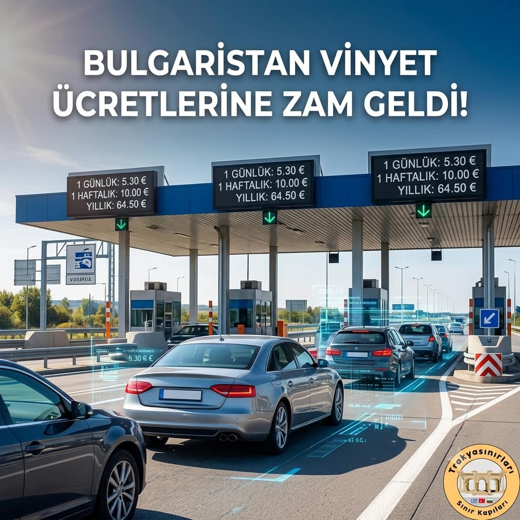 🚗 Bulgaristan Otoyol Vinyet Ücretlerine Zam Geldi!