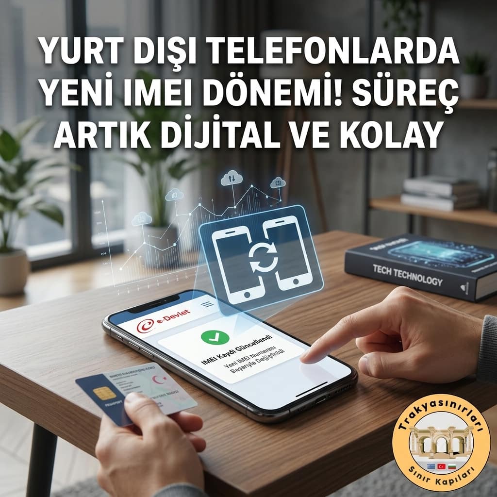 📱 Yurt Dışından Getirilen Telefonlarda IMEI Yönetmeliği Değişti!