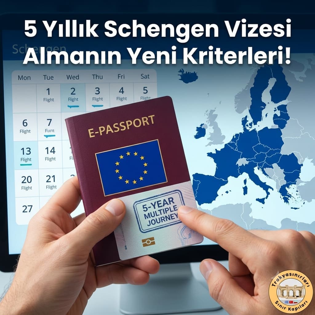 🛂 5 Yıllık Schengen Vizesi Nasıl Alınır? İşte Yeni Kriterler!