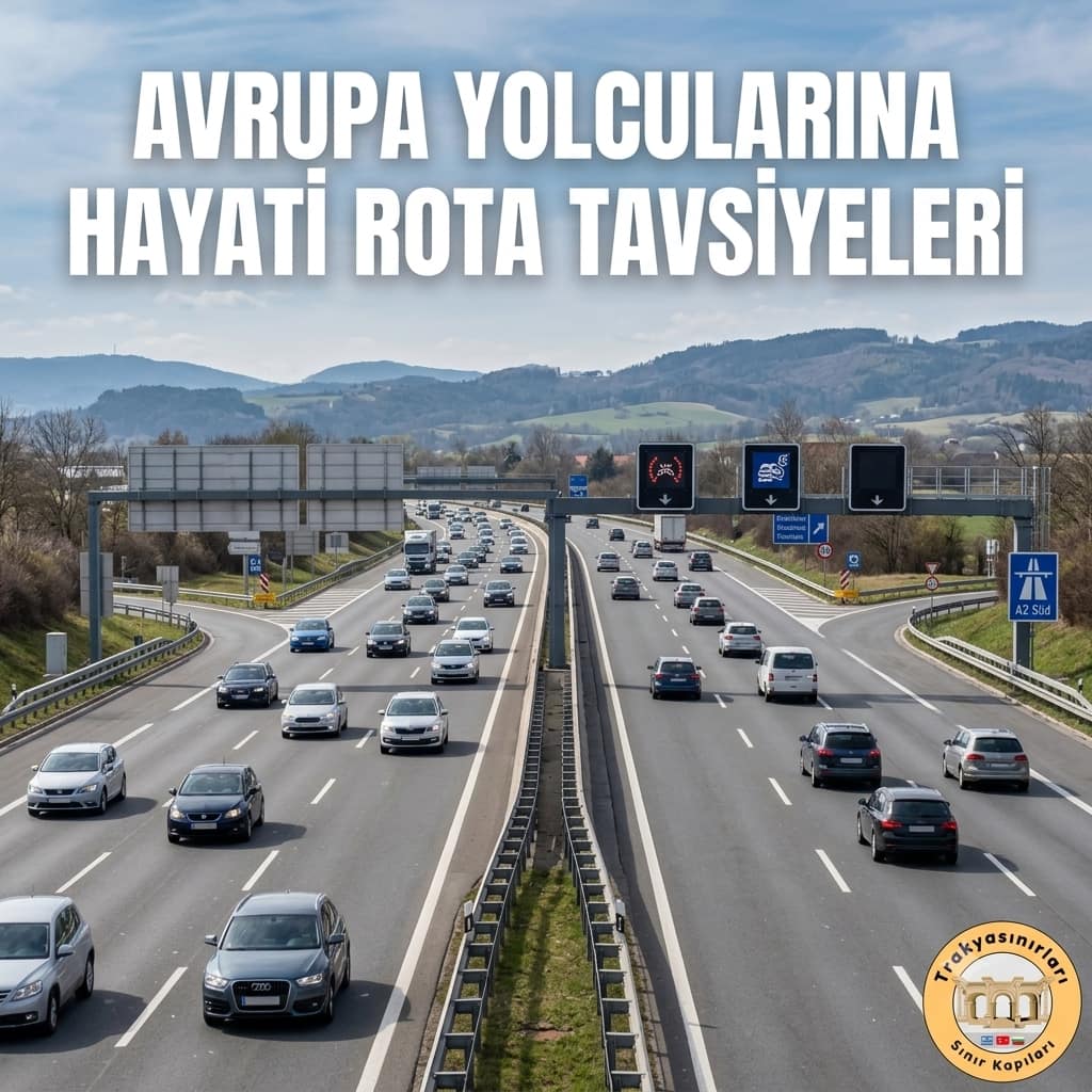 🚗 Avrupa Yolcularına Hayati Rota Tavsiyeleri 🇪🇺
