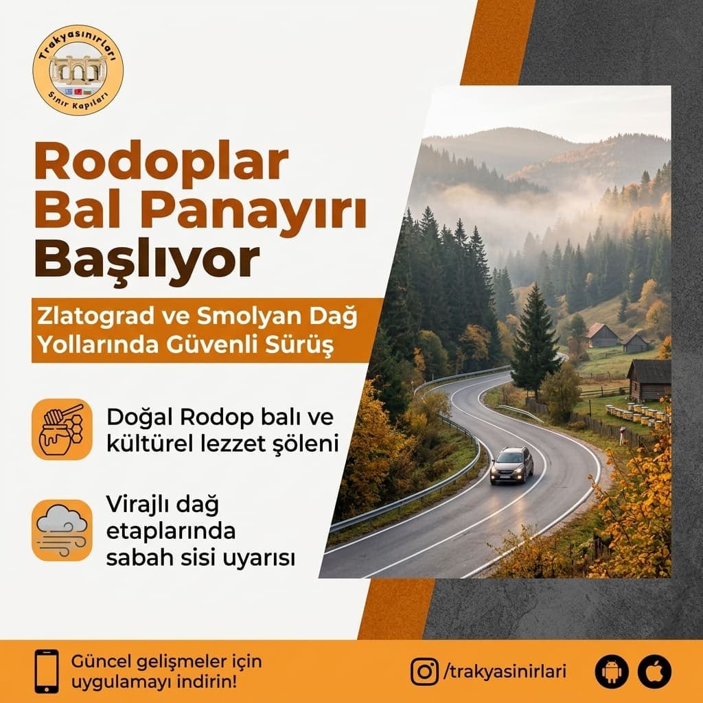 Rodoplar Bal Panayırı: Zlatograd Smolyan Dağ Yolu Rehberi