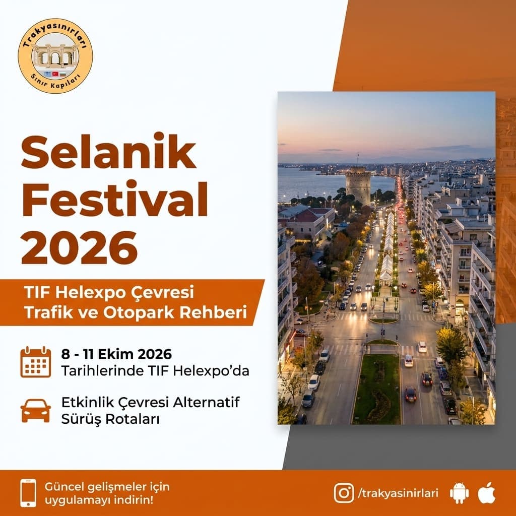 Selanik Beer Festival 2026 Trafiği ve Rota Rehberi