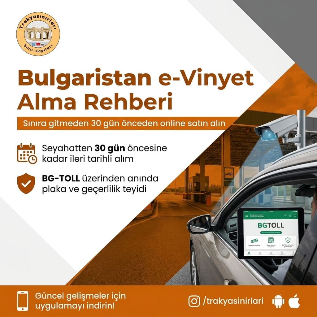 Bulgaristan e-Vinyet Rehberi: 30 Gün Önceden Alın
