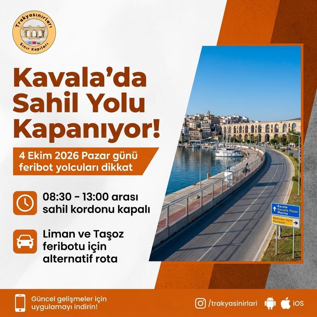 Kavala Run Greece Yol Kapanmaları: 4 Ekim Liman Rehberi