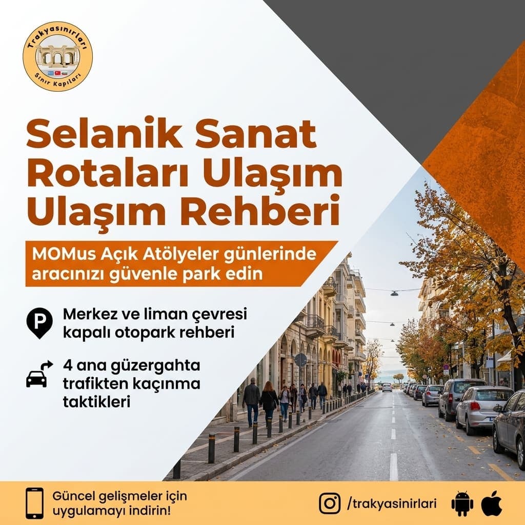 Selanik Açık Atölyeler Günleri: Trafik ve Park Rehberi