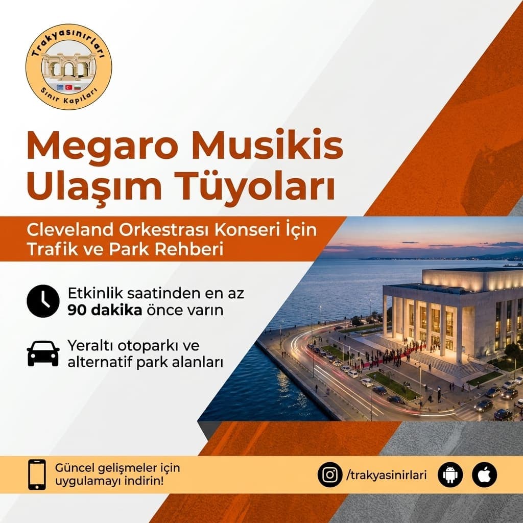 Megaro Musikis Ulaşım Rehberi: Selanik Konserine Hazırlık