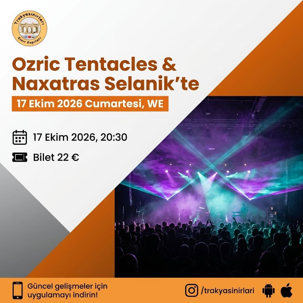Ozric Tentacles Selanik Konseri 2026: Bilet, Saat, Rota 🎸
