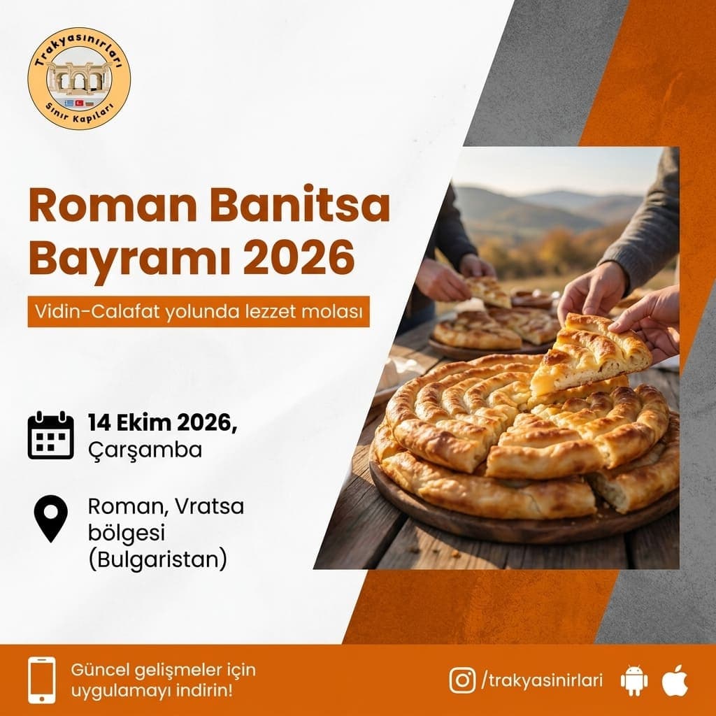 Roman Banitsa Bayramı 2026: Vidin Yolunda Börek Molası