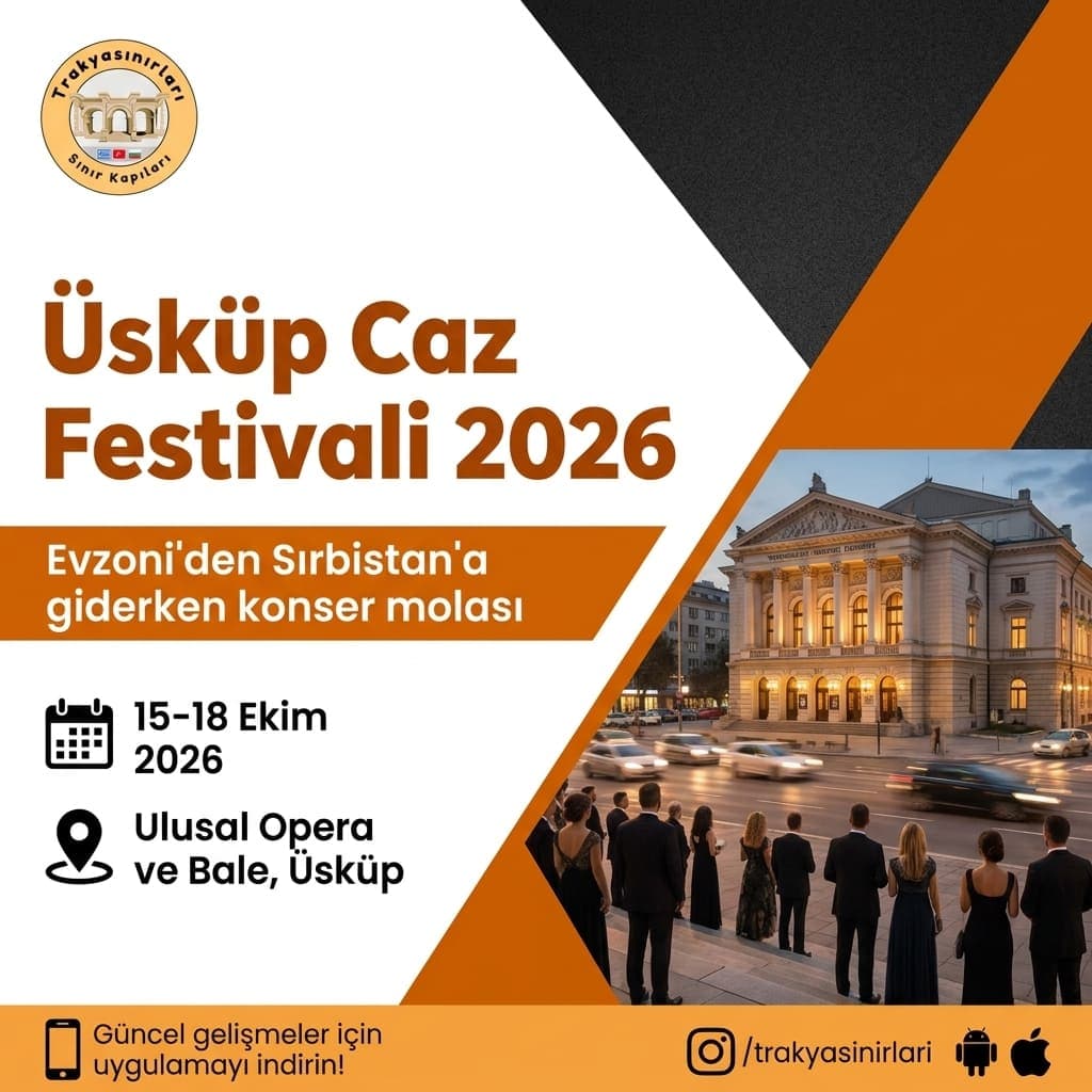 Üsküp Caz Festivali 2026: Yol Üstü Konser Rehberi 🎷