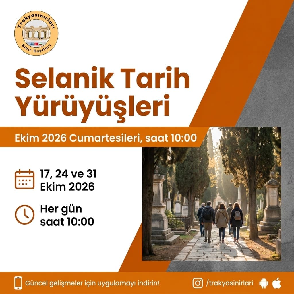 Selanik Tarih Yürüyüşü 2026: Cumartesi Rotaları Rehberi