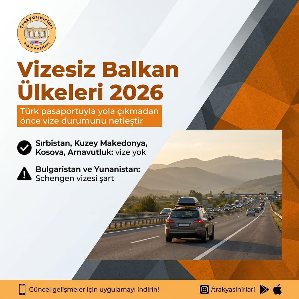 Vizesiz Balkan Ülkeleri 2026: Sıla Yolunda Vize Rehberi 🧭