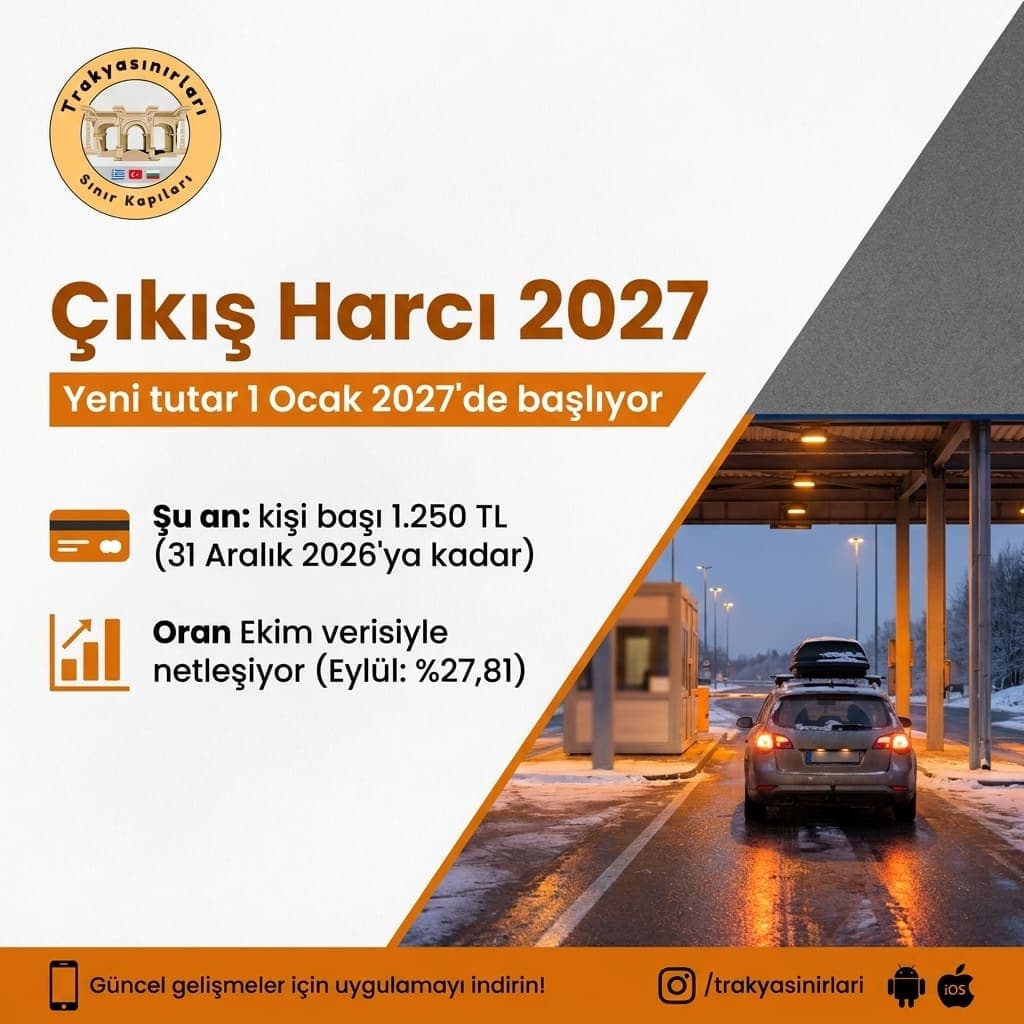 Yurt Dışı Çıkış Harcı 2027: Sınırda Bütçeni Hazırla